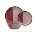 فندق Wedding Restaurant Stoneware Red